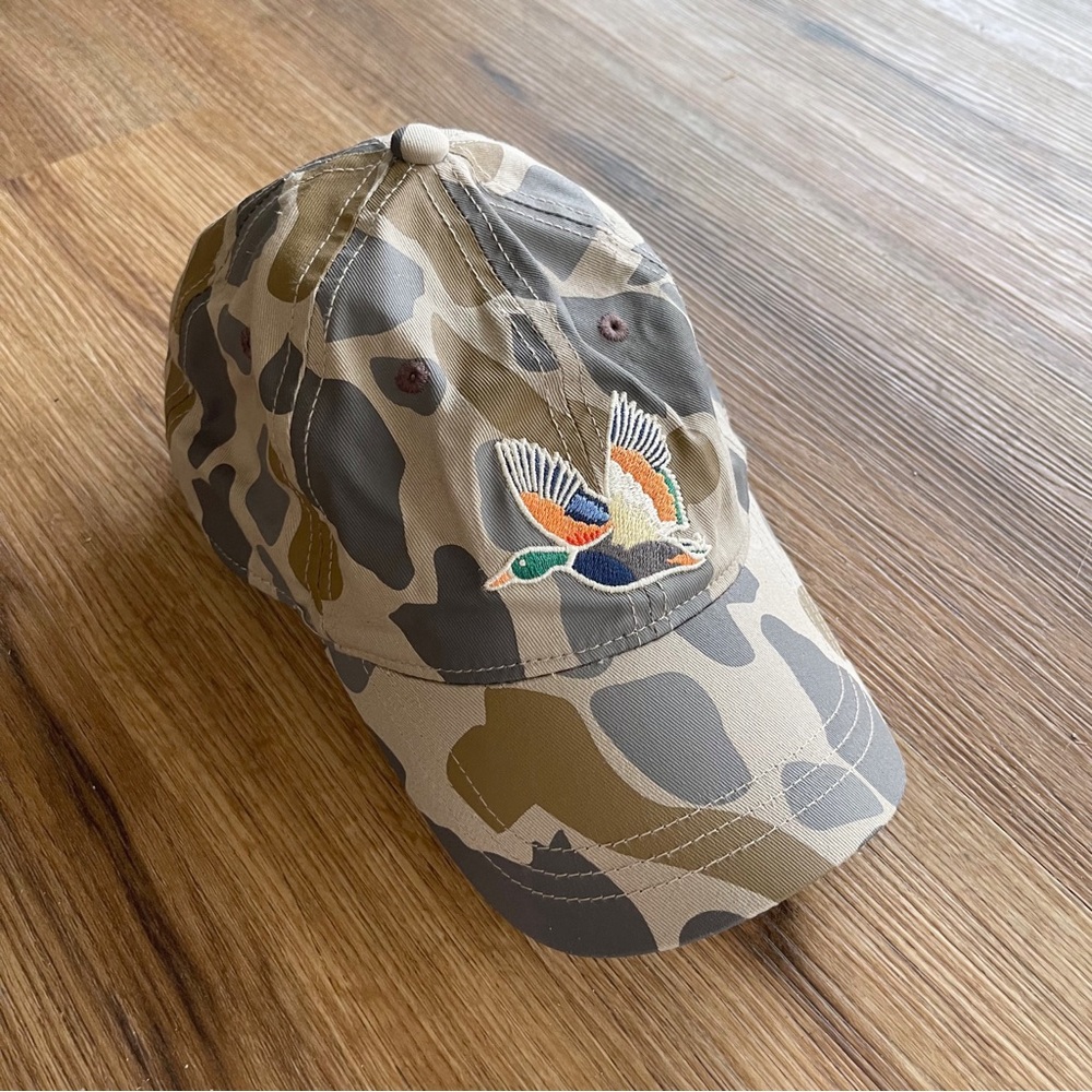 Burlebo Camouflage Duck Embroidered Mens Cap O/S Outdoors Nature